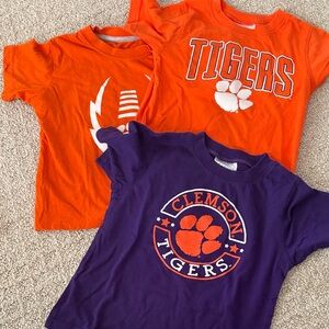 Kids Clemson tshirts